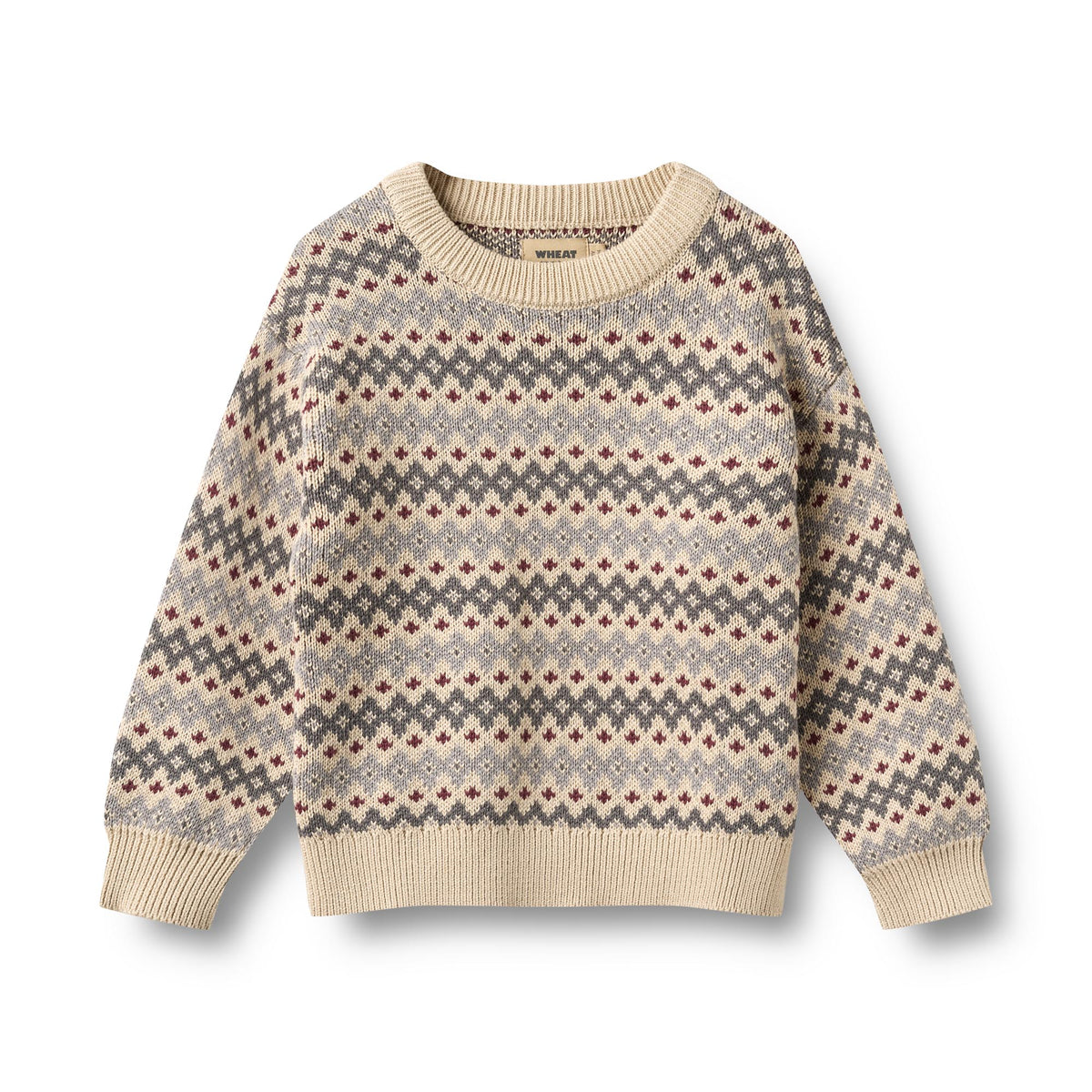 Jacquard Pullover von Wheat
