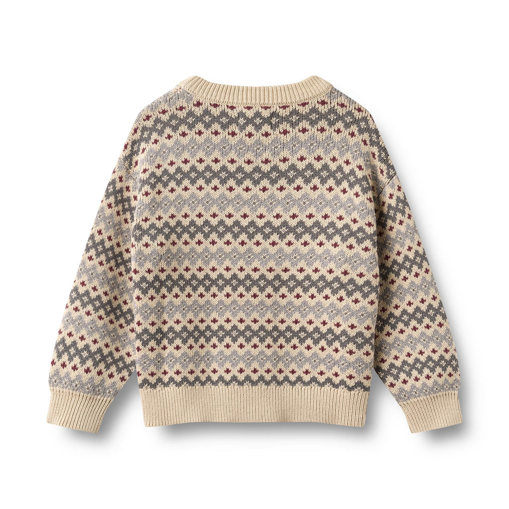 Jacquard Pullover von Wheat