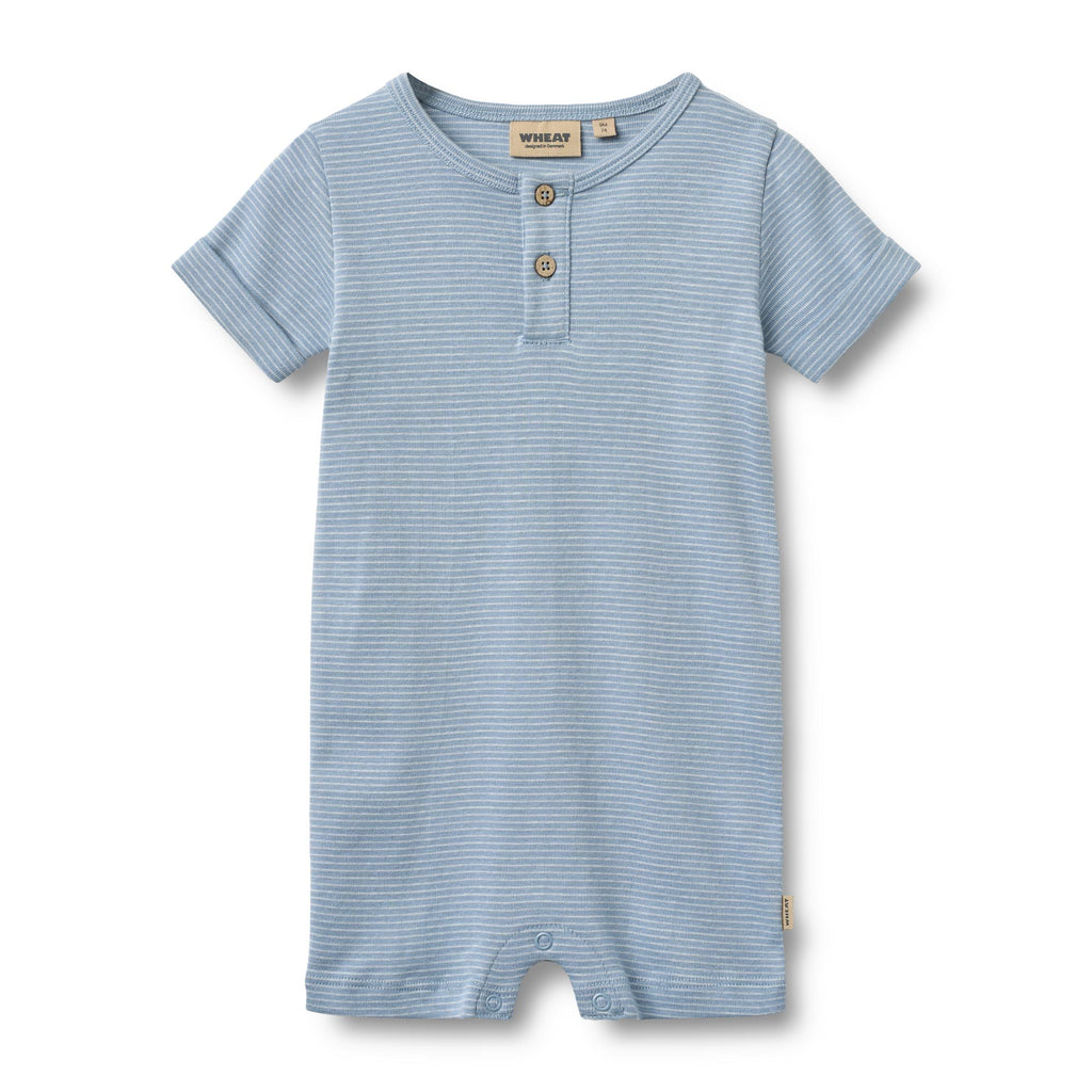 Strampler blue Alfred von Wheat