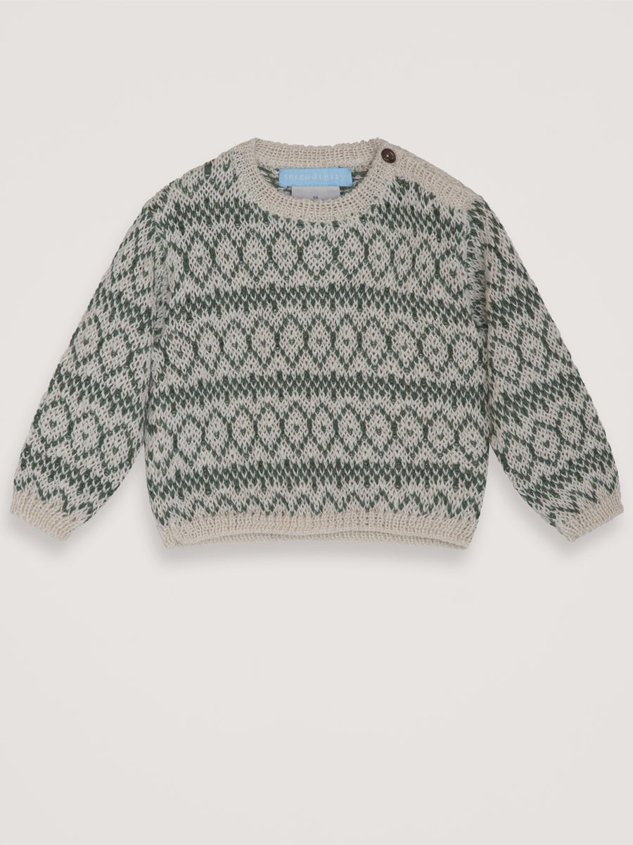Baby Pullover von Serendipity creme