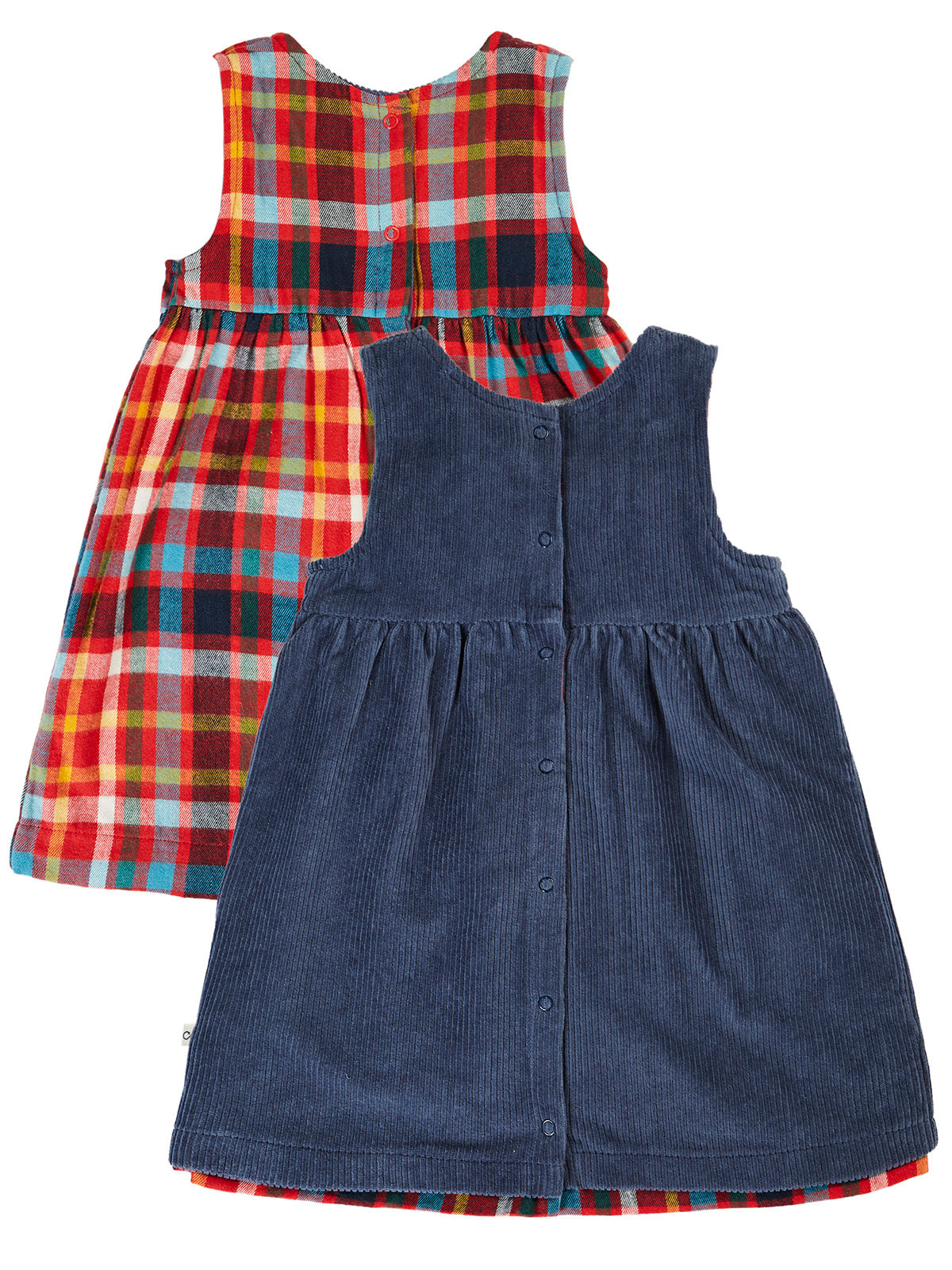Wende-Kleid Winterzeit von Frugi