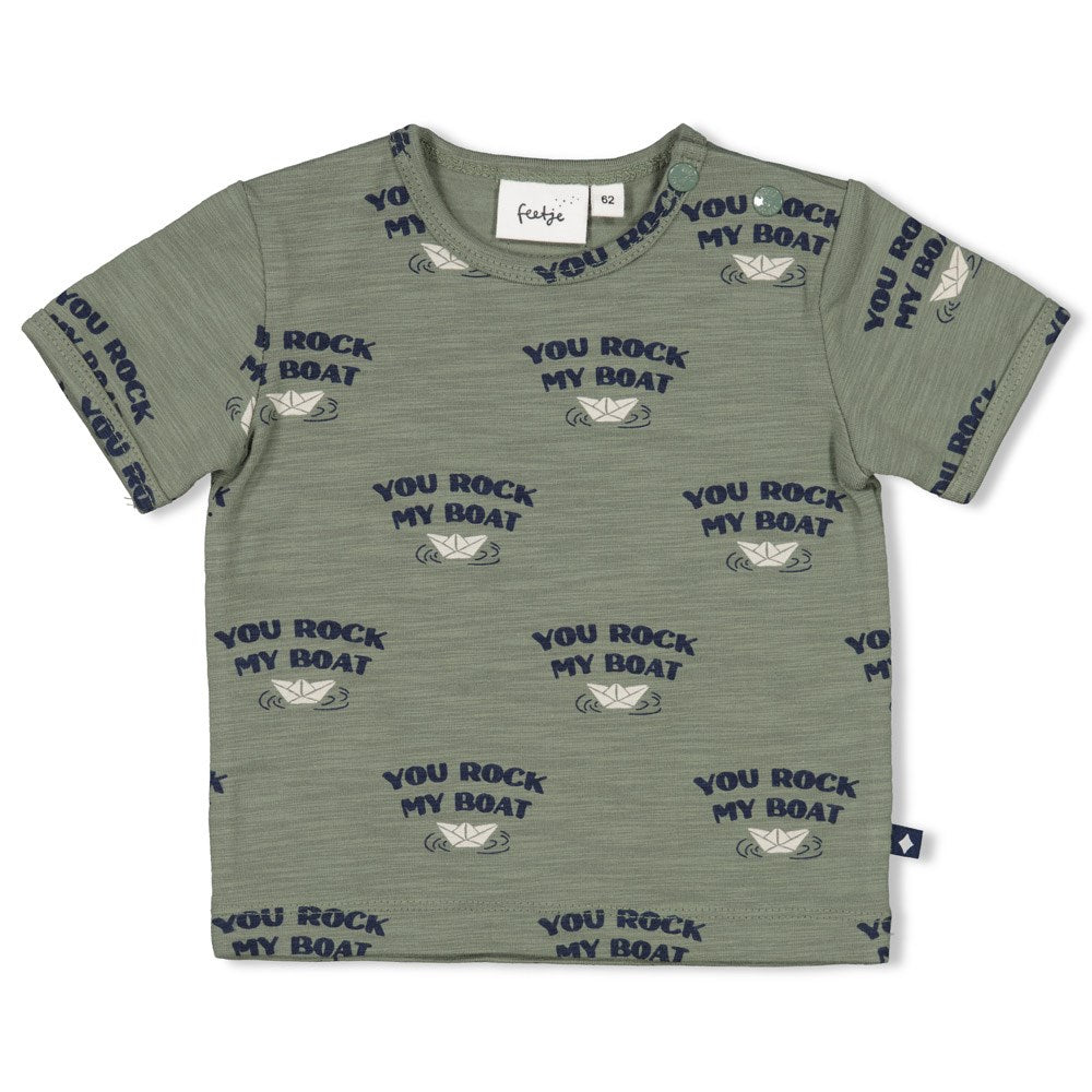 Shirt Rock my boat von Feetje
