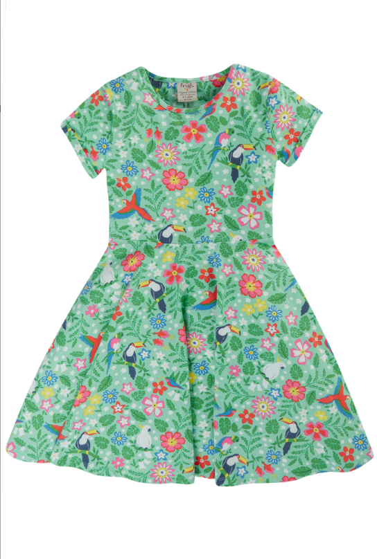 Schwingkleid Dschungel von Frugi