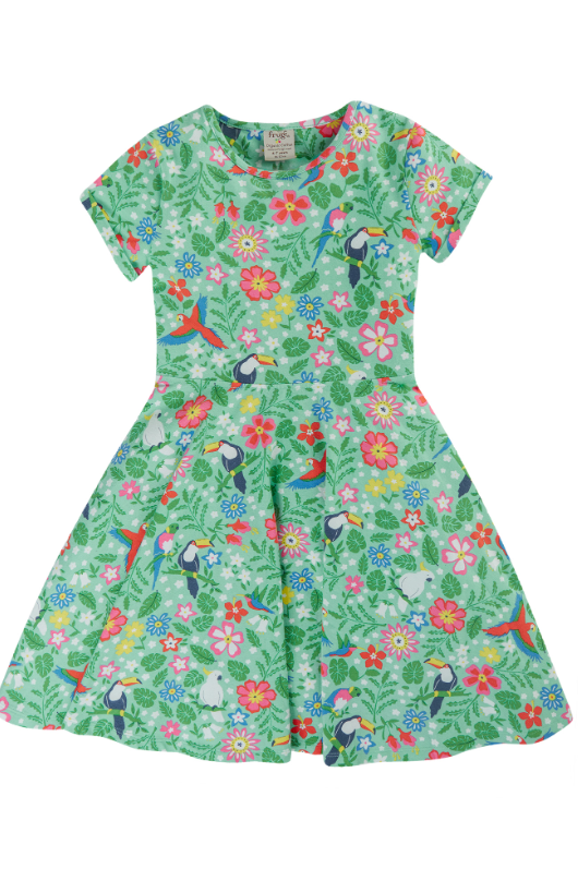 Schwingkleid Dschungel von Frugi