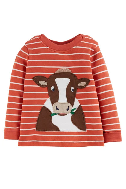 Shirt Kuh von Frugi