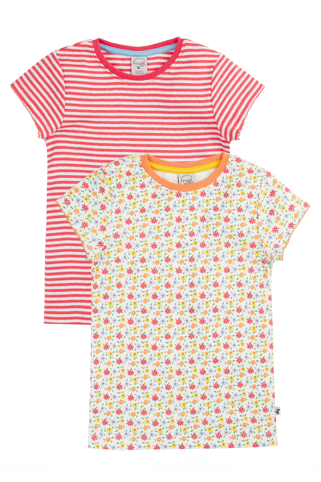 Shirt mit Blumen oder gestreift von Frugi