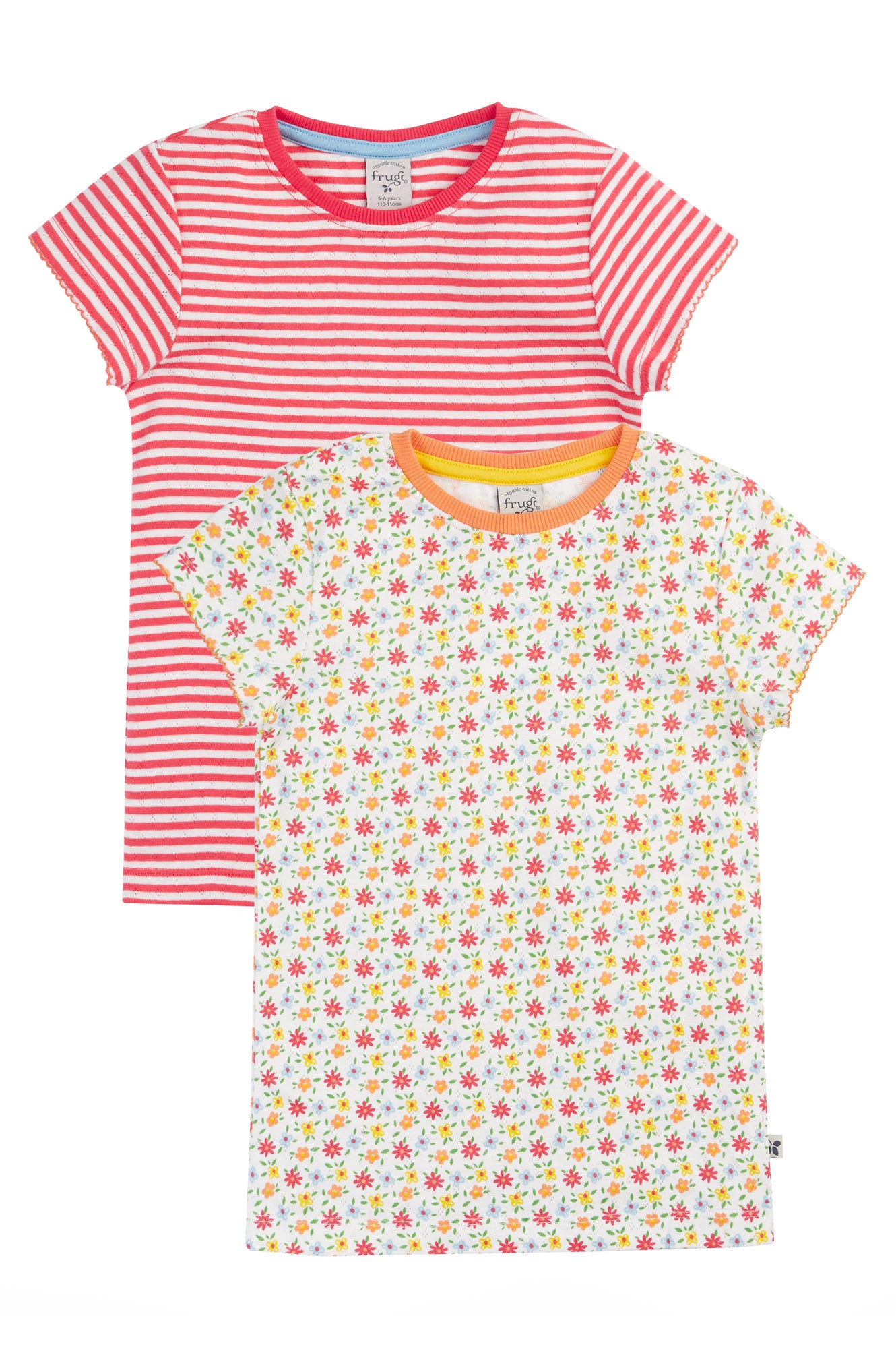 Shirt mit Blumen oder gestreift von Frugi