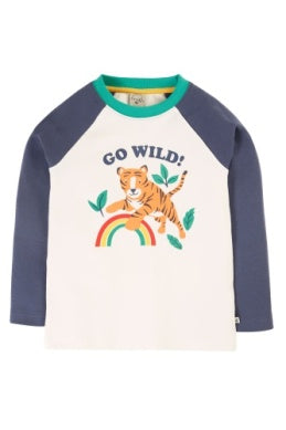 Shirt Tiger Go Wild von Frugi