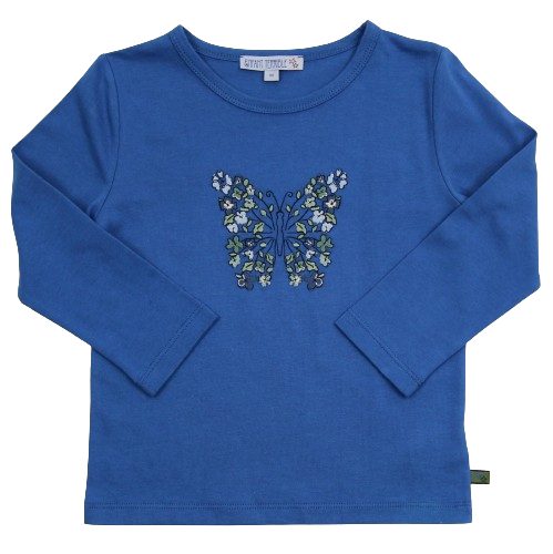 Shirt mit Schmetterling-Stickerei von Enfant Terrible