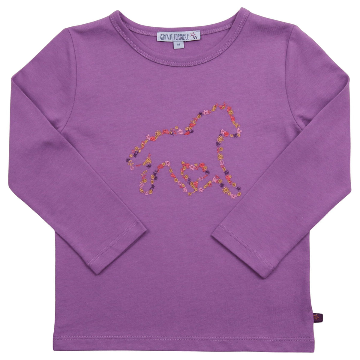 Shirt mit Pferde-Stickerei  Enfant Terrible