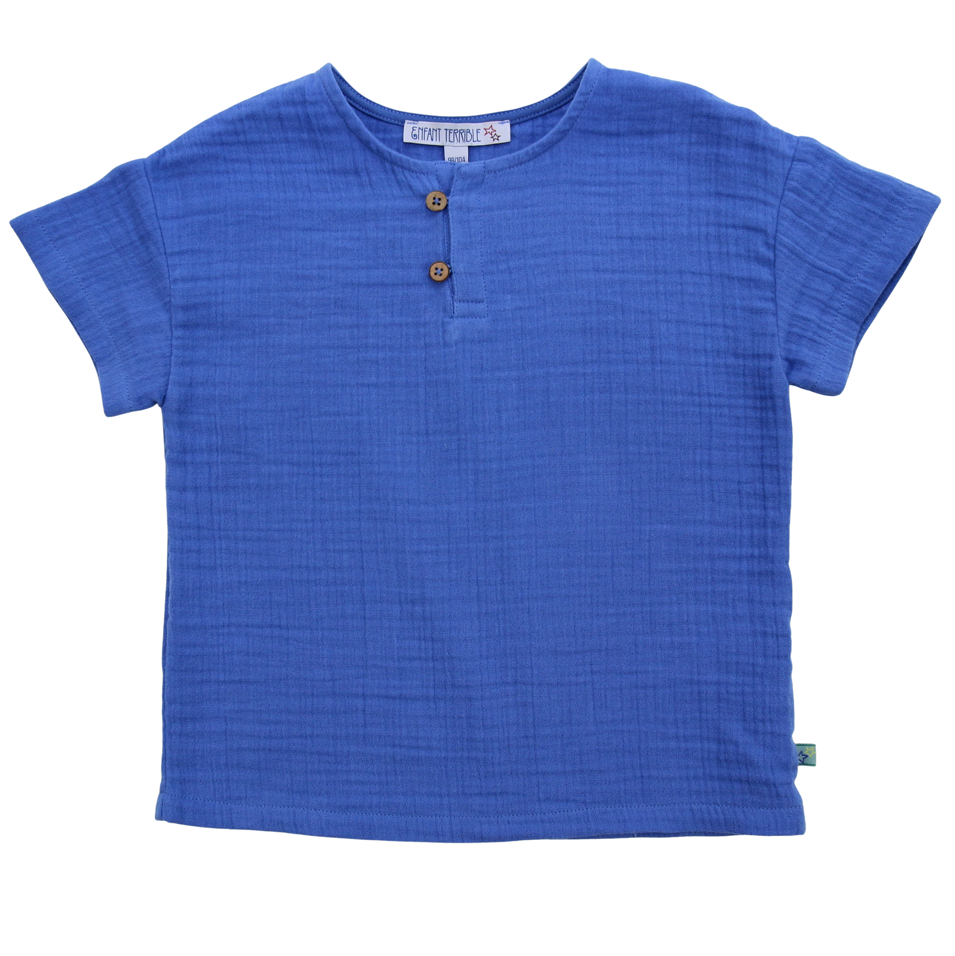 Musselin T-Shirt himmelblau von Enfant terrible