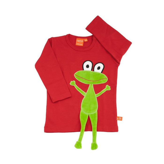 3D Frosch Shirt Lip Fish  ( 9-18 Monate, 5 Jahre)