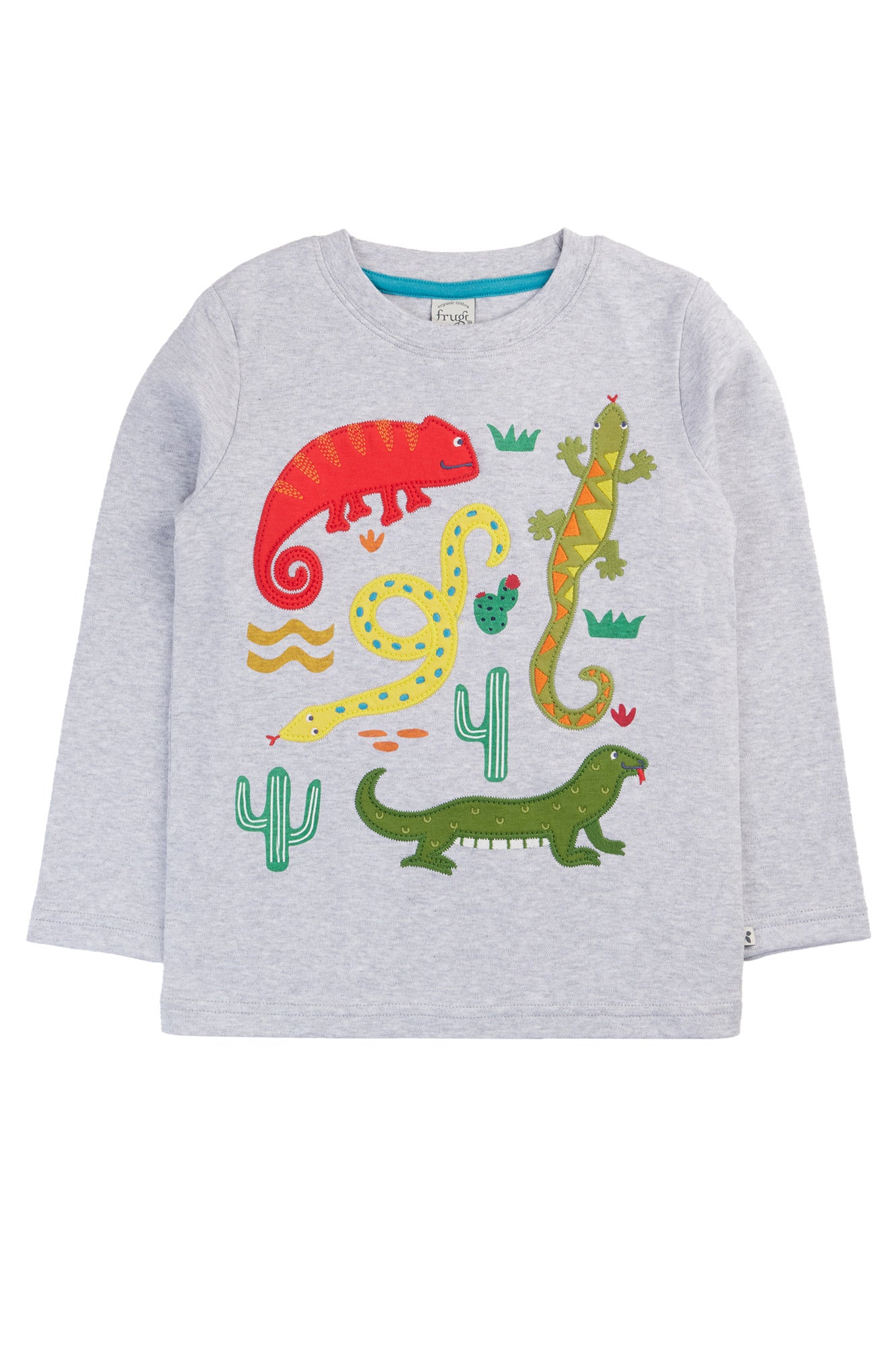 Shirt Schlange, Chamäleon etc.von Frugi