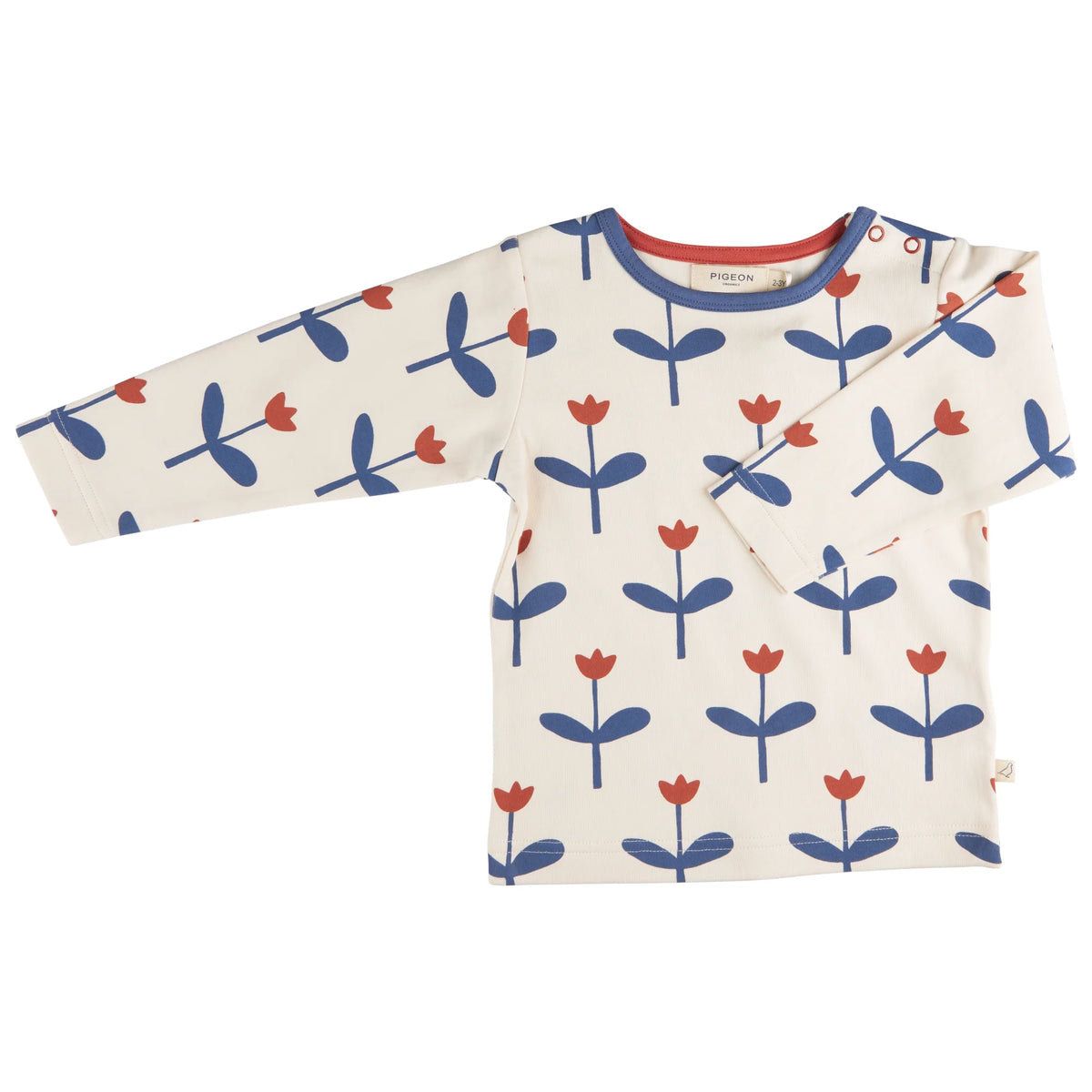 Shirt mit Tulpen von Pigeon