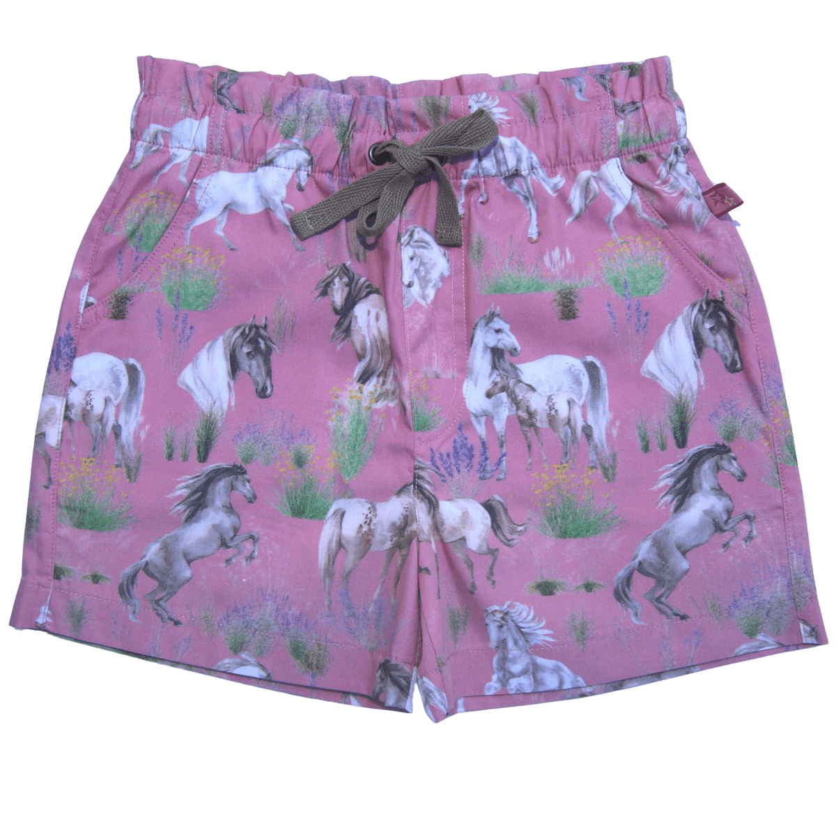 Webshorts mit Pferdedruck von Enfant Terrible