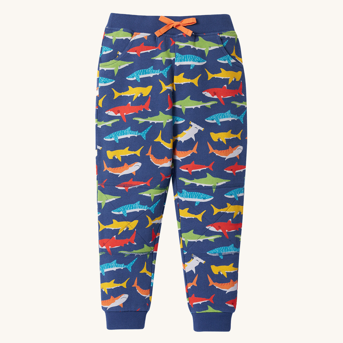 Sweat Hose Haifische ( 5-6 Jahre) von Frugi