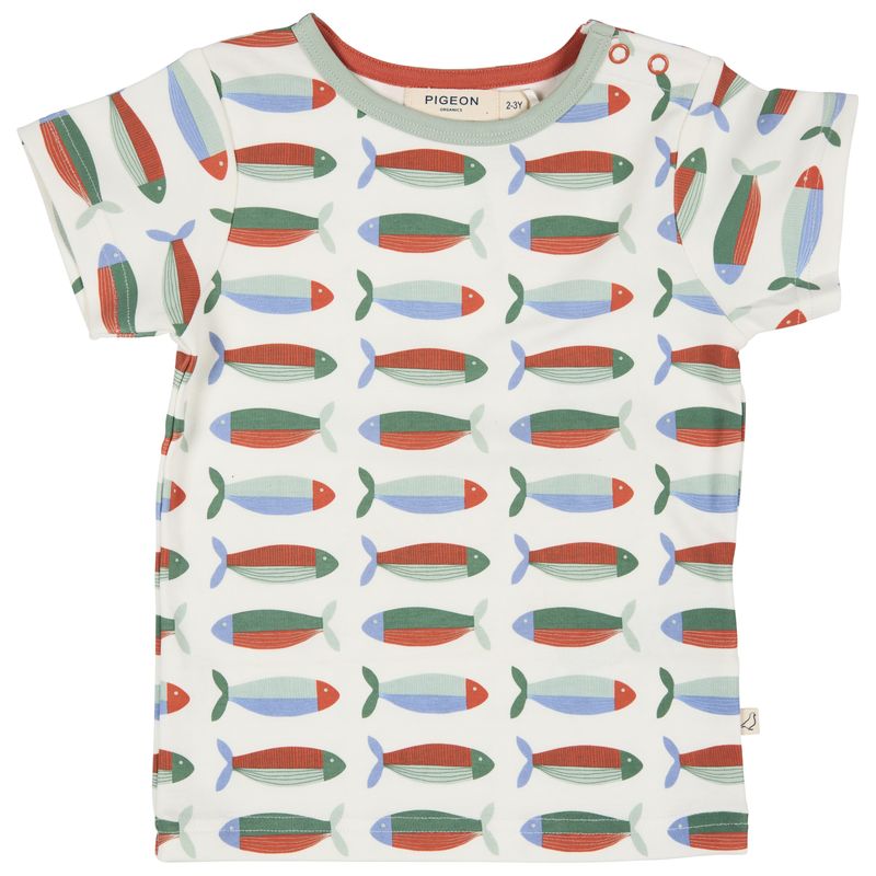 T-Shirt Sardine von Pigeon