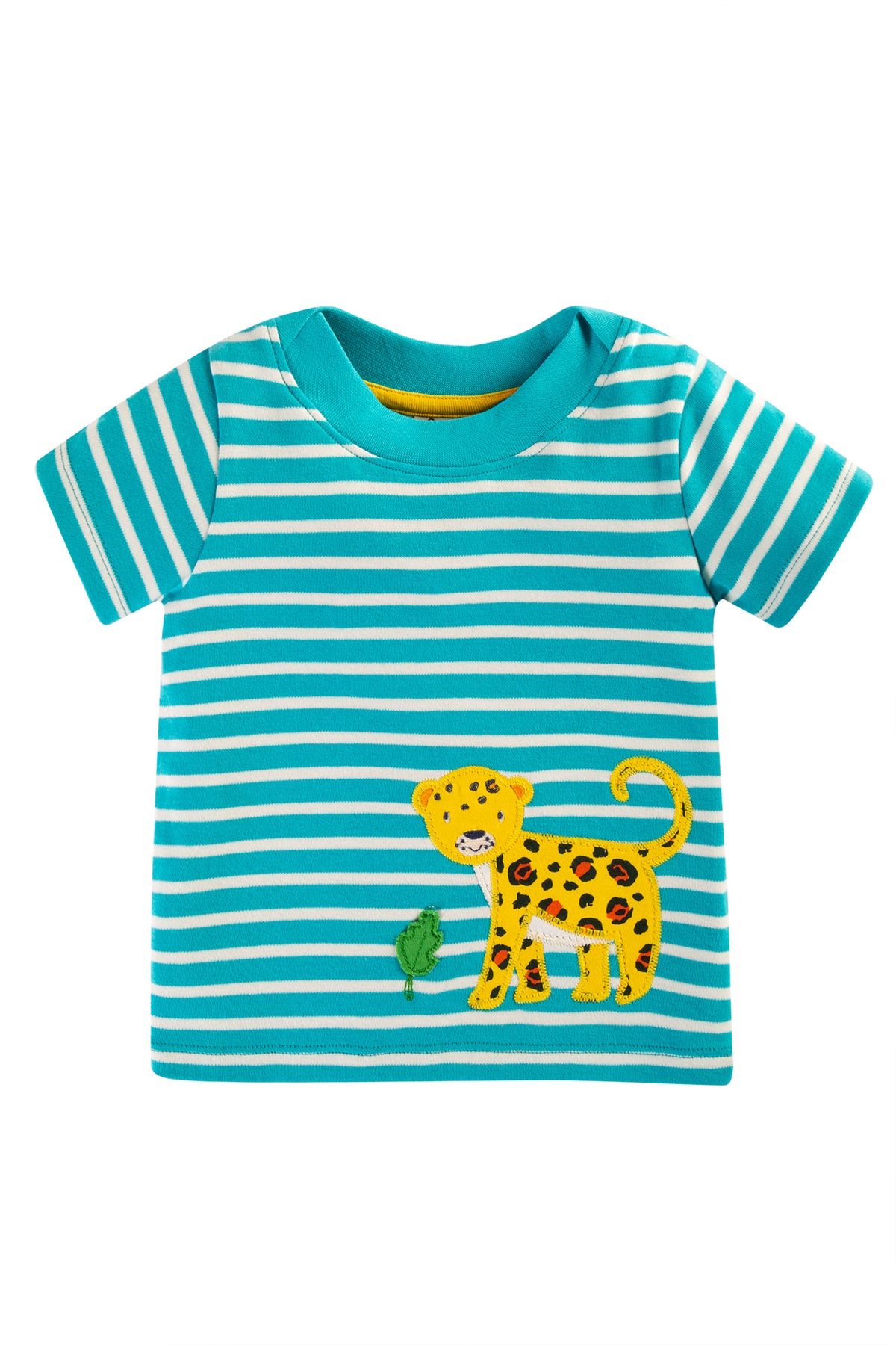 T-Shirt Leopard von Frugi