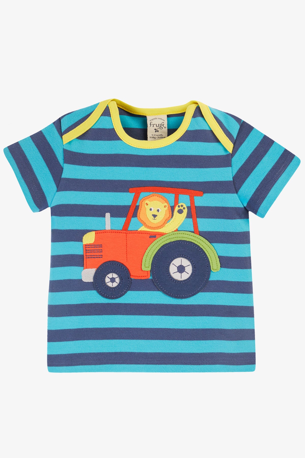 T-Shirt Löwe im Traktor von Frugi
