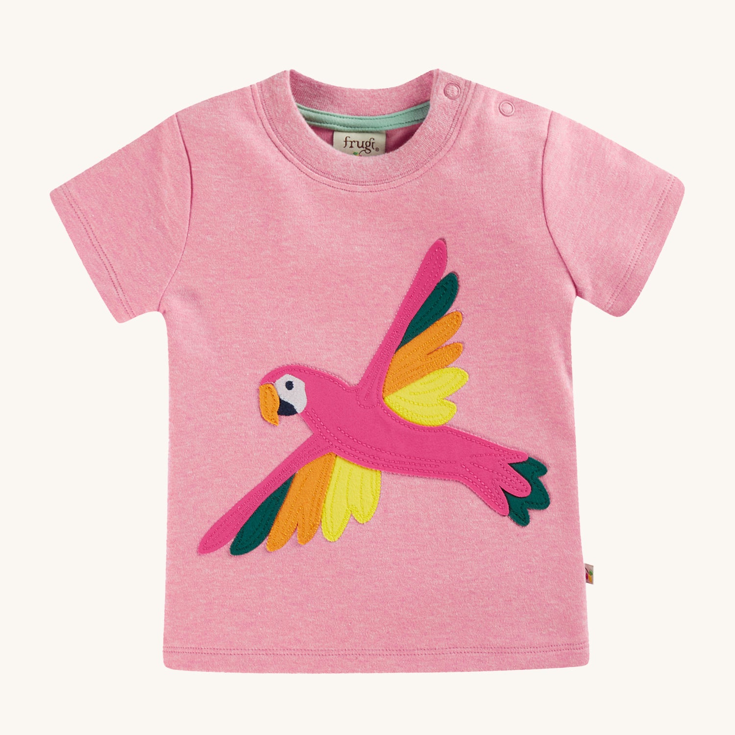 T-Shirt Papagei von Frugi