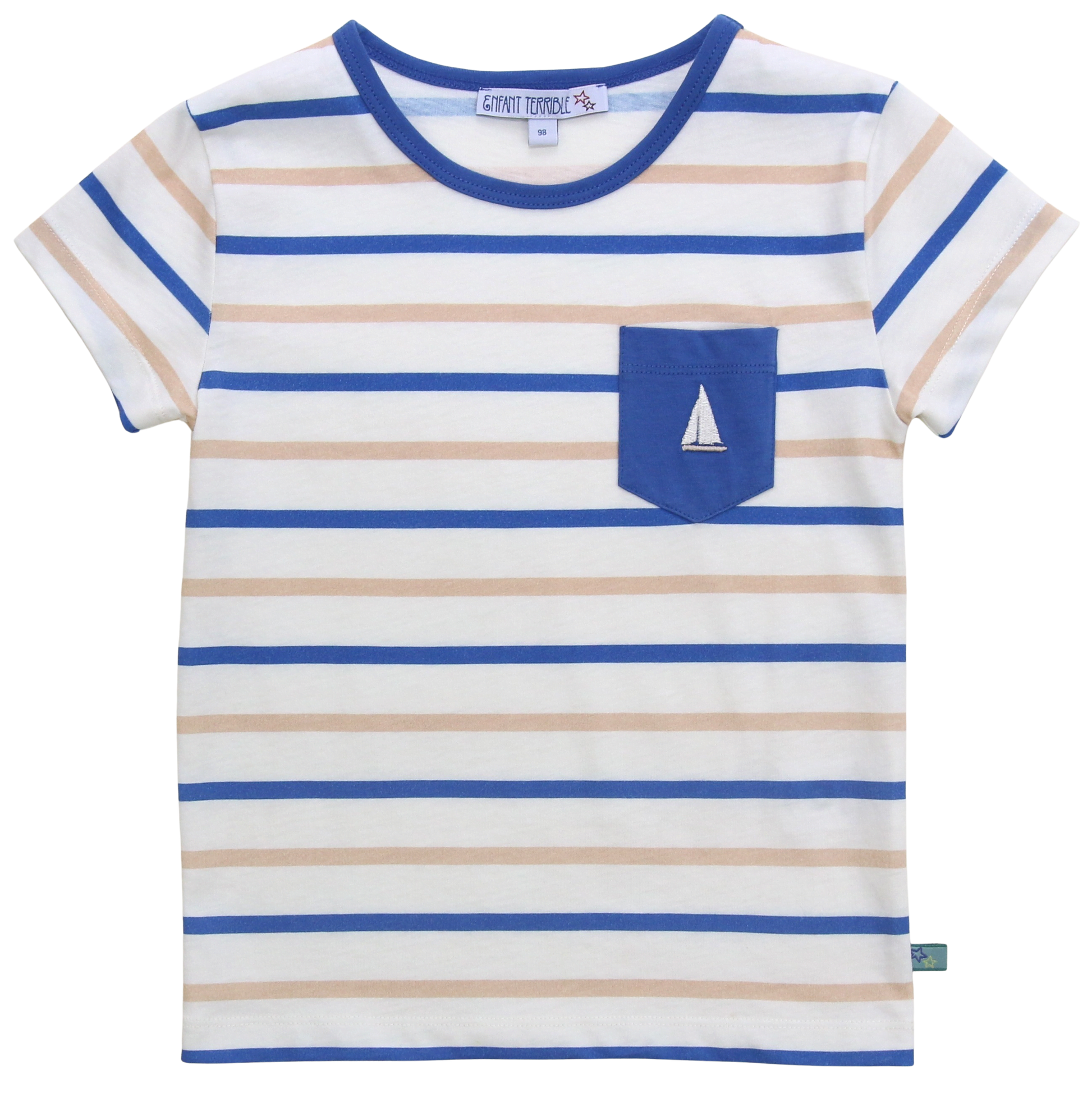 T-Shirt mit Segelbot von Enfant Terrible
