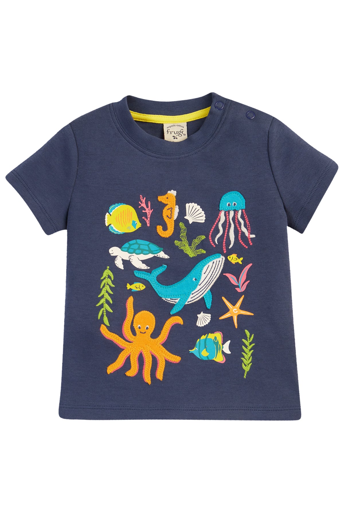 T-Shirt Meerestiere von Frugi