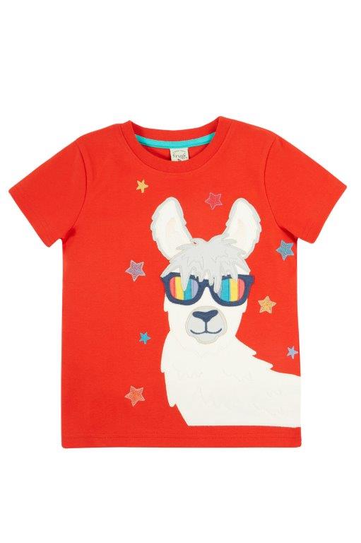 T-Shirt Lama von Frugi