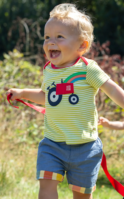 T-Shirt Traktor von Frugi