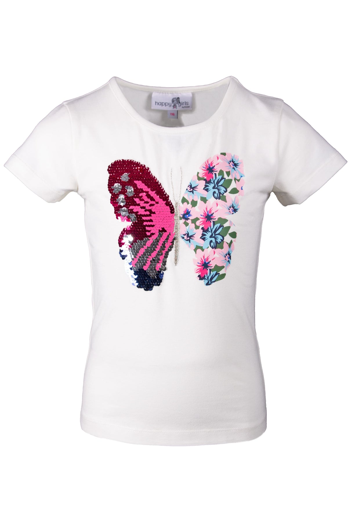 T-Shirt Schmetterling von Happy Girls