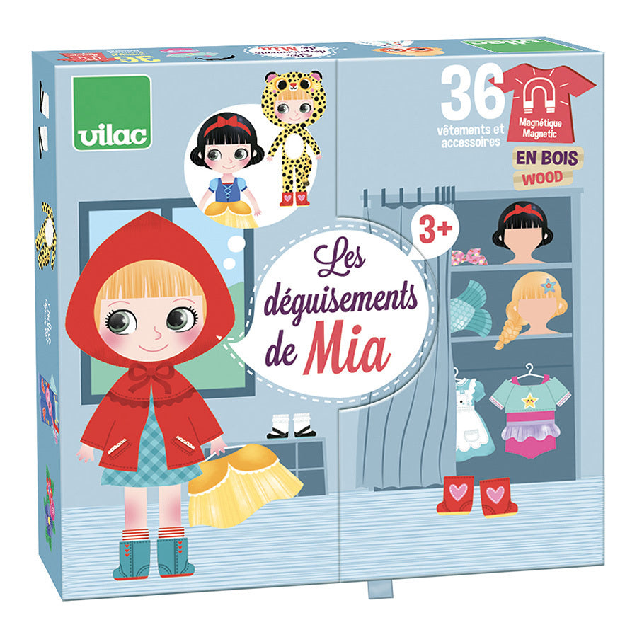 Magnetisches Mädchen zum Anziehen von Vilac