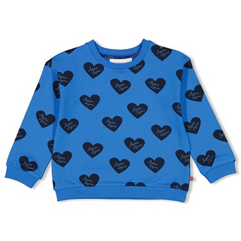 Pullover Herzen in blau von Jubel