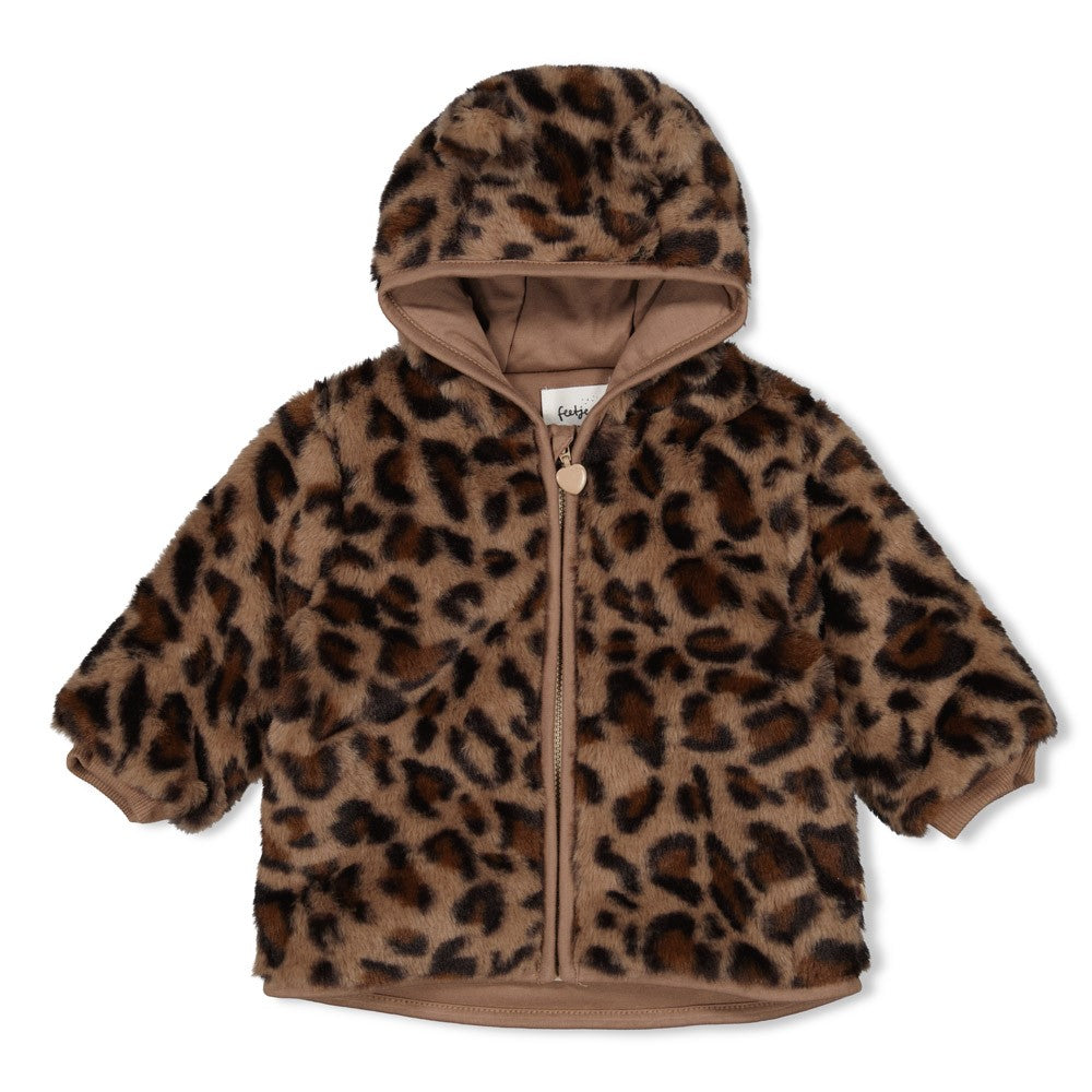 Teddy Jacke mit Kapuze