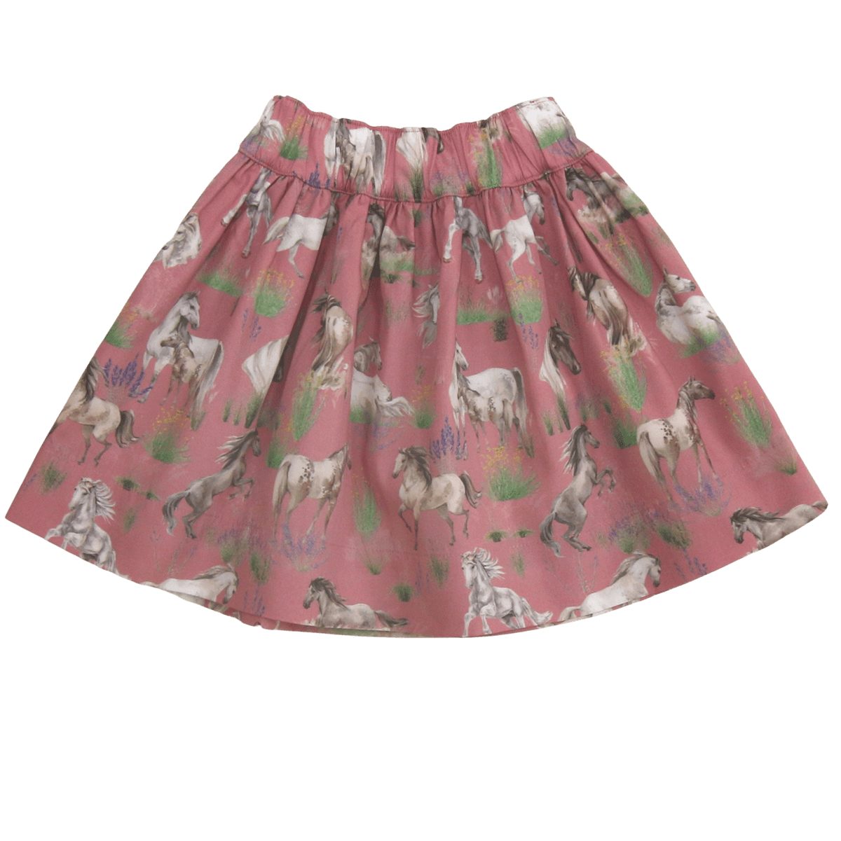 Wenderock mit Wiesenblumen- und Pferdedruck von Enfant Terrible
