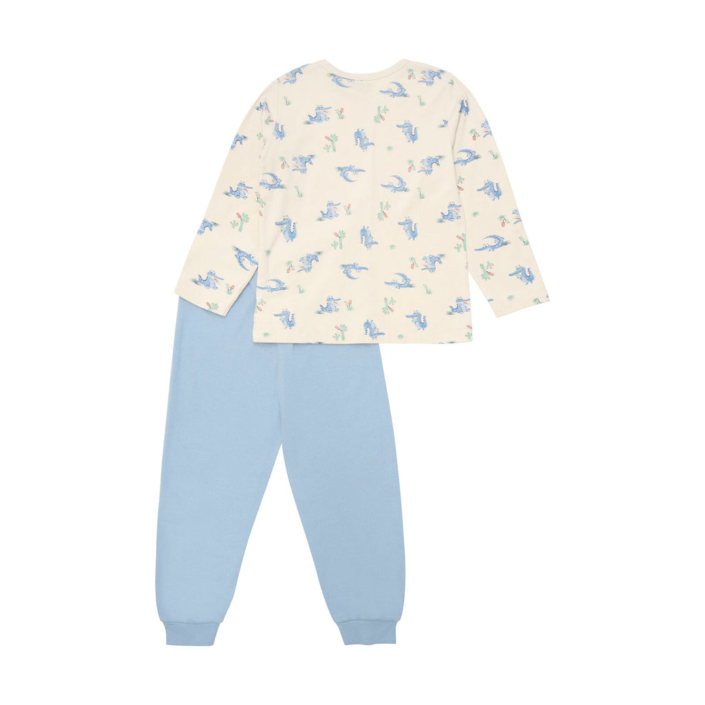 Pyjama Krokodil vom Nil lang von CeLaVi