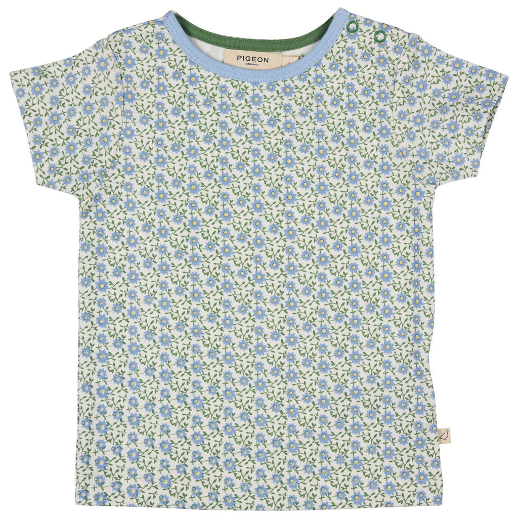 T-Shirt mit Blümchen von Pigeon