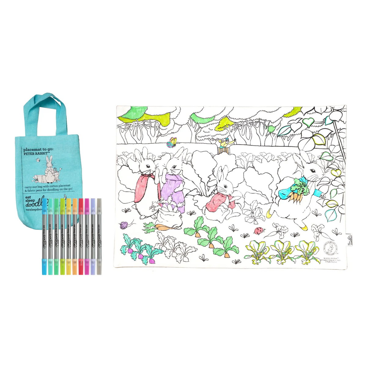 Peter Rabbit zum Ausmalen 5 Jahre+