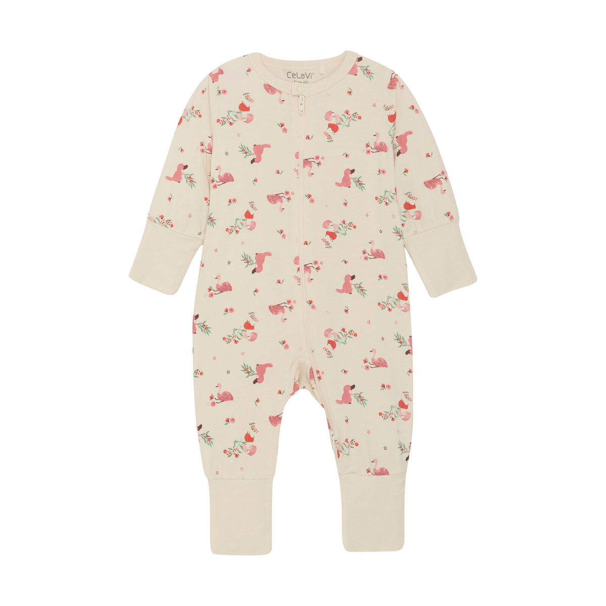 Jumpsuit lang mit Zip von der Marke CeLaVi