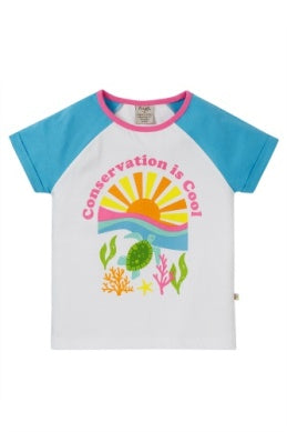 T-Shirt Sonne und Meer von Frugi