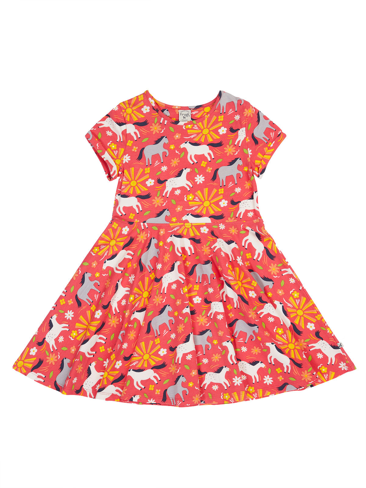 Schwingkleid Pferde von Frugi