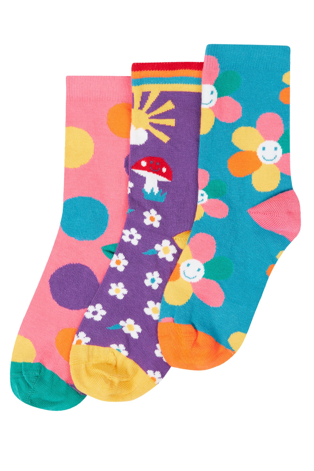 Socken Set bunte Blumen von Frugi