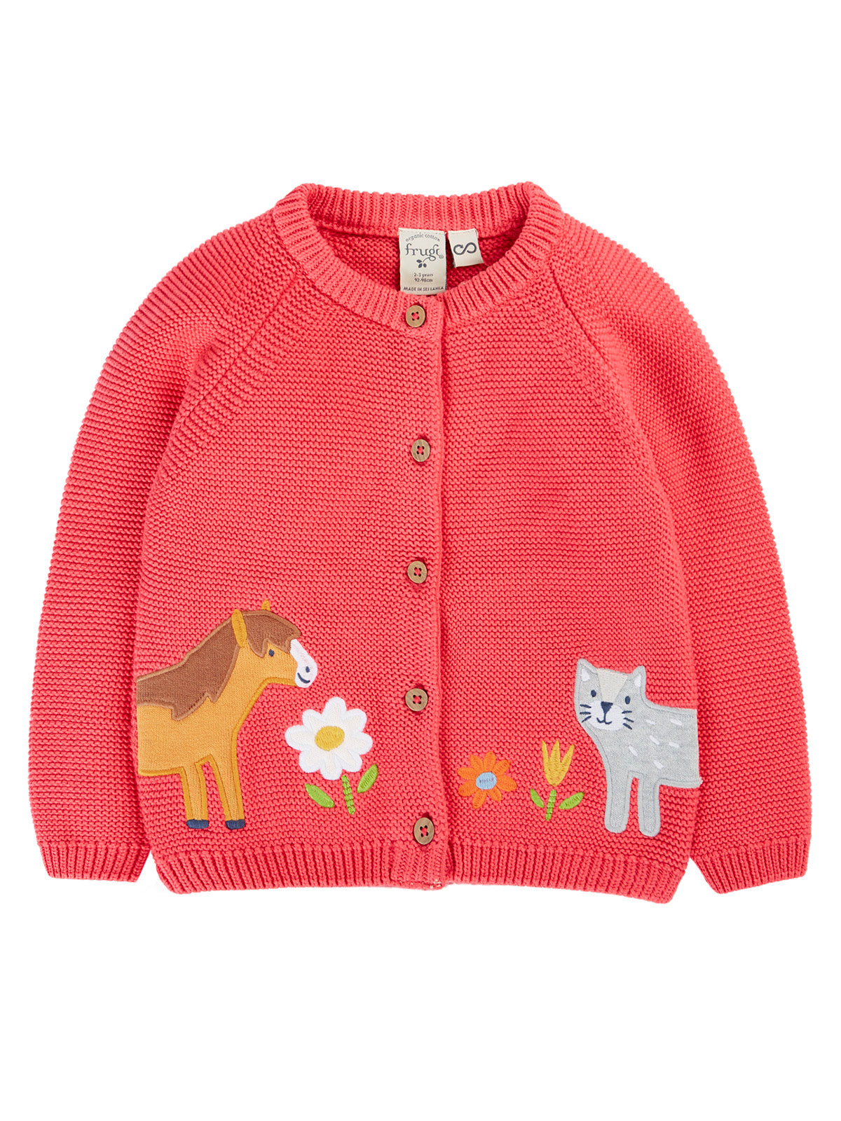 Strickjacke Pony von Frugi