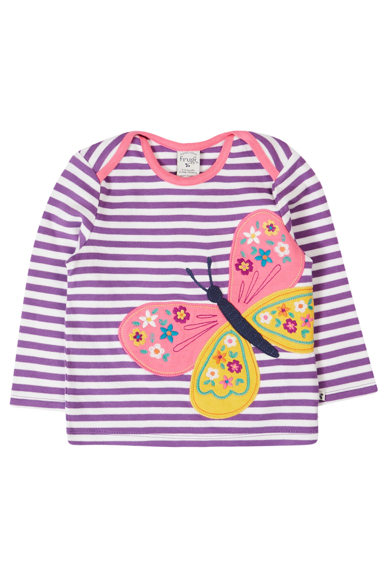 Shirt Schmetterling von Frugi