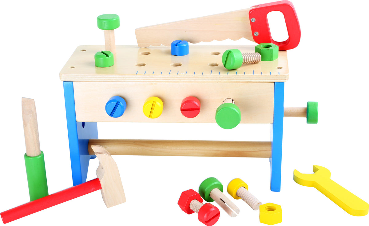 Werkzeugkasten und Werkbank 2 in 1