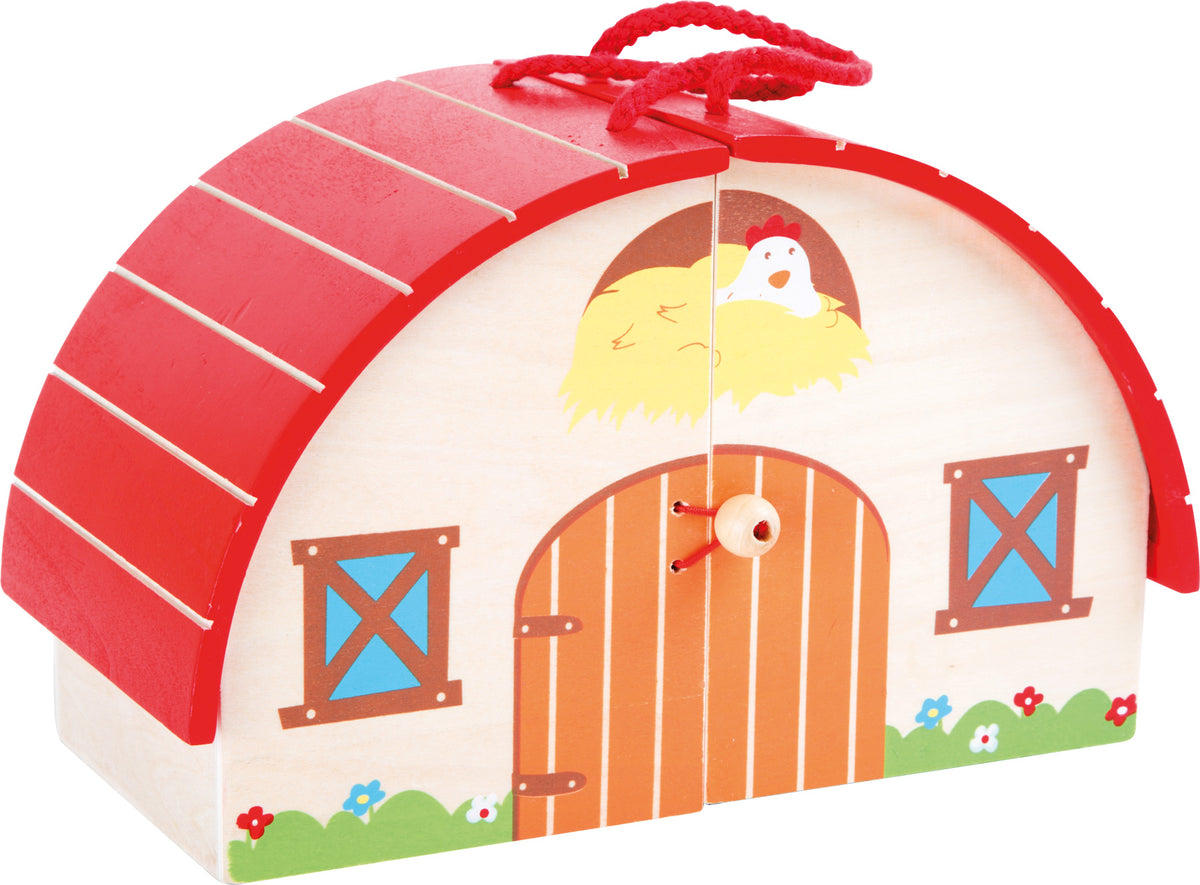 Spielwelt Bauernhof aus Holz