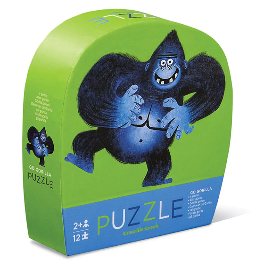 Recyceltes mini Puzzle Gorilla 2 Jahre+