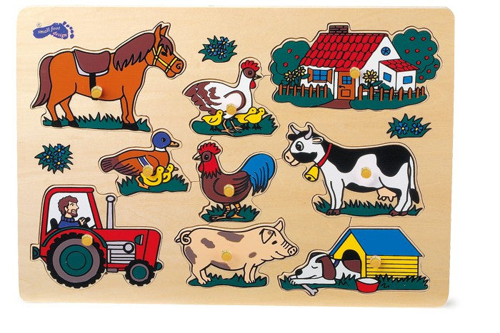 Bauer Setzpuzzle puzzle Spielsachen 