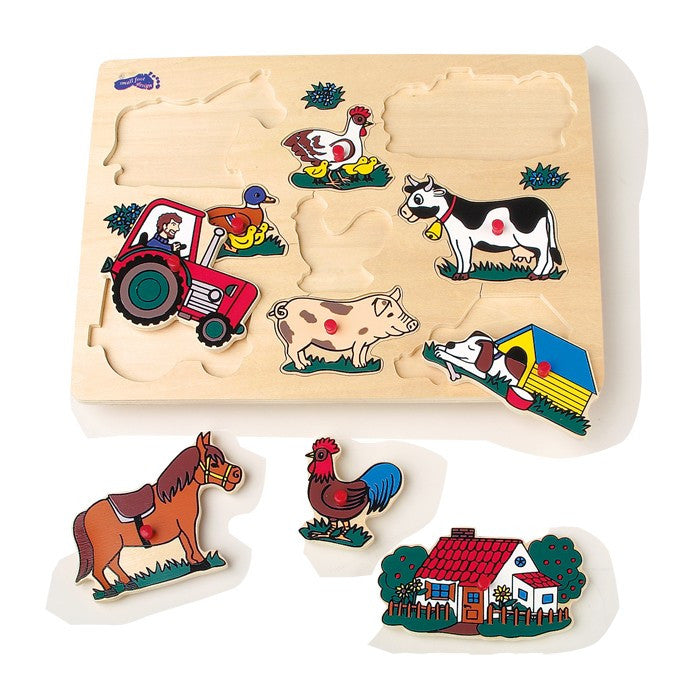 Bauer Setzpuzzle puzzle Spielsachen 