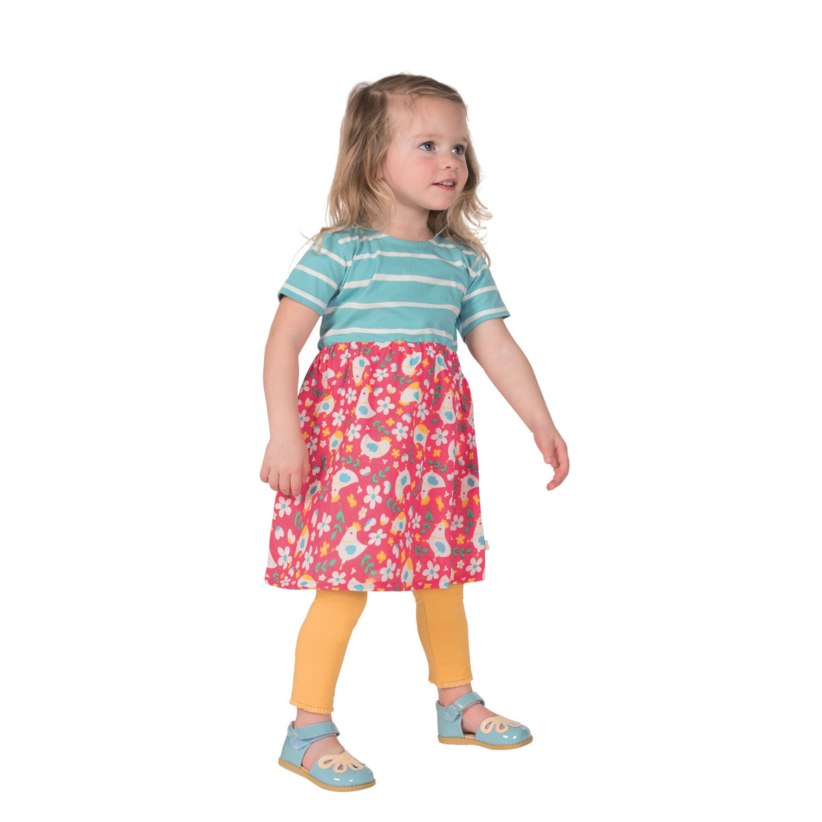 Kleid Hühner ( 0-3 Monate, 18-24 Monate, 2-3 Jahre und 3-4 Jahre ) von Frugi