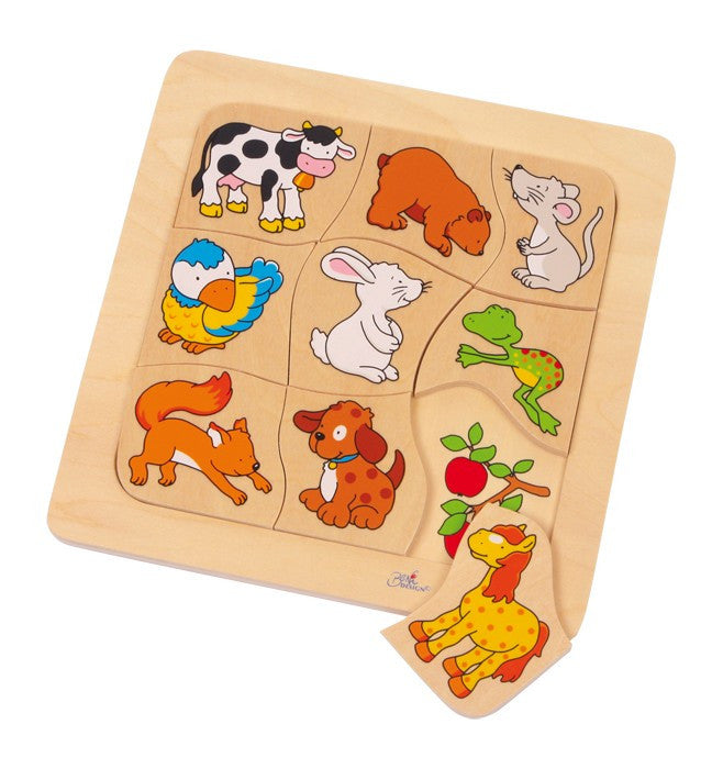 Puzzle Legespiel „Wer frisst was?“ ab 2Jahre