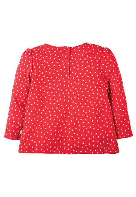 Shirt Rentier( 0-3 Monate, 3-4 Jahre)  von Frugi 100% Bio-Baumwolle